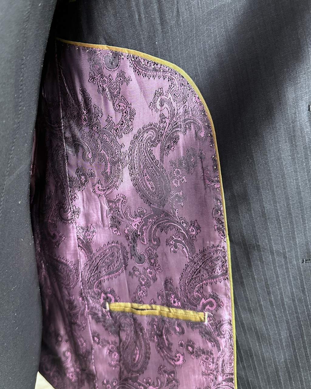 Marcus Hill Pinstripe Blazer