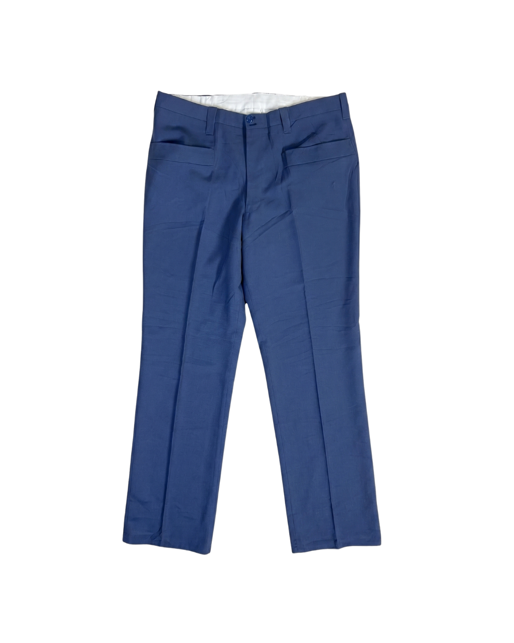 Vintage Blue Full Suit with Patterned Lining
