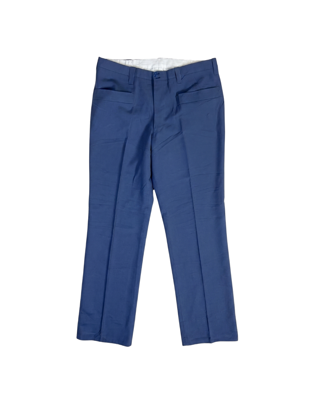 Vintage Blue Full Suit with Patterned Lining