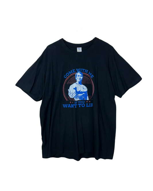 Gildan Graphic Tee – "Come With Me If You Want to Lift" - 3XL/4XL