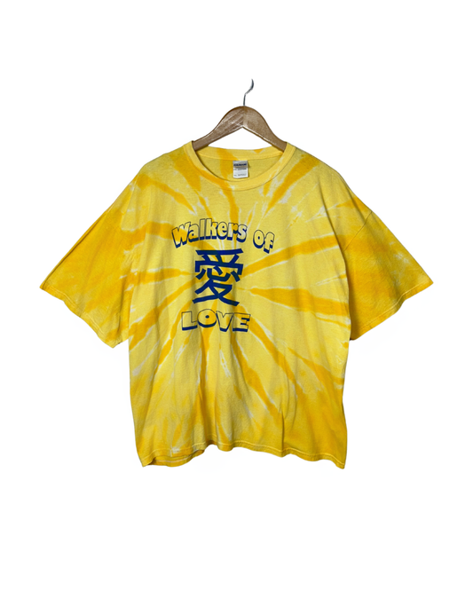 Walkers of Love Tie Dye T-shirt 2XL