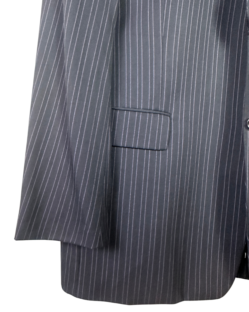 Van Gills Pinstripe Navy Blazer