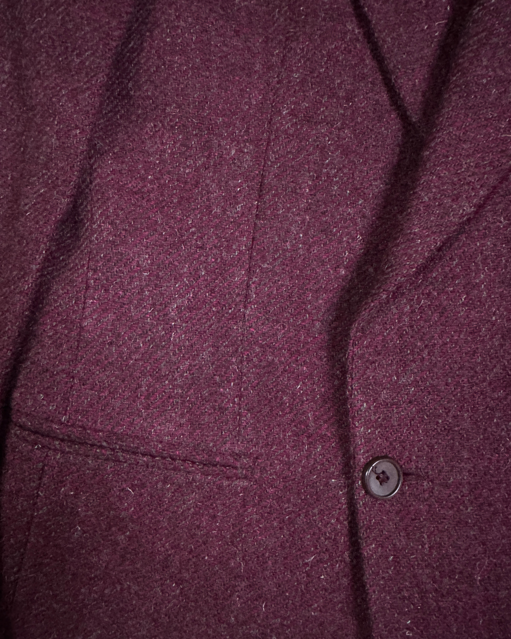 Vintage Bunschoten Pure Virgin Wool Double Breasted Blazer