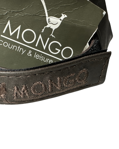 Brand New Mongo Genuine Leather Baseball Cap