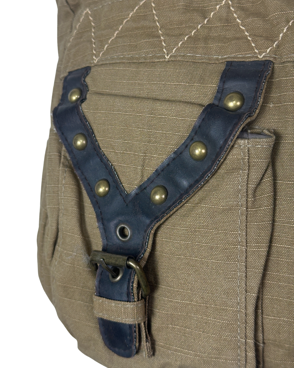 Vintage Diesel Spareparts Denim Shoulder Bag