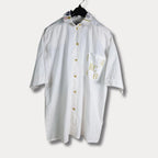 80s Blouse with Embroidery Detailing - Funkify