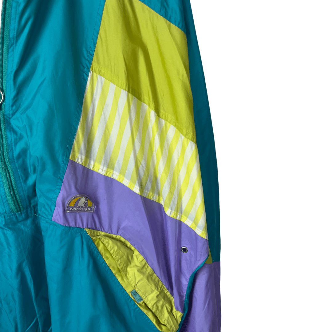 80s Campagnolo Windbreaker Jacket Large - Funkify