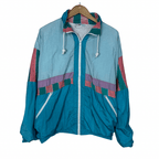80s Windbreaker Jacket XL - Funkify