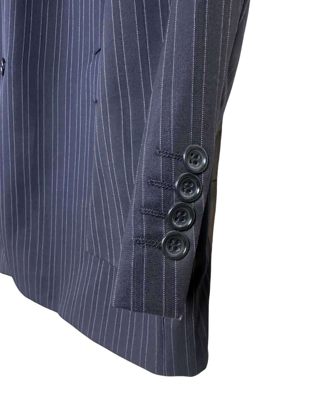 Van Gills Pinstripe Navy Blazer