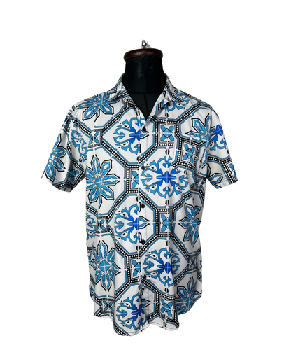 Geometric Pattern Shirt Large
