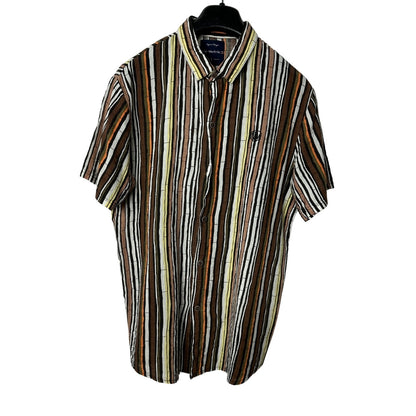 N-Matrix Striped Shirt Small