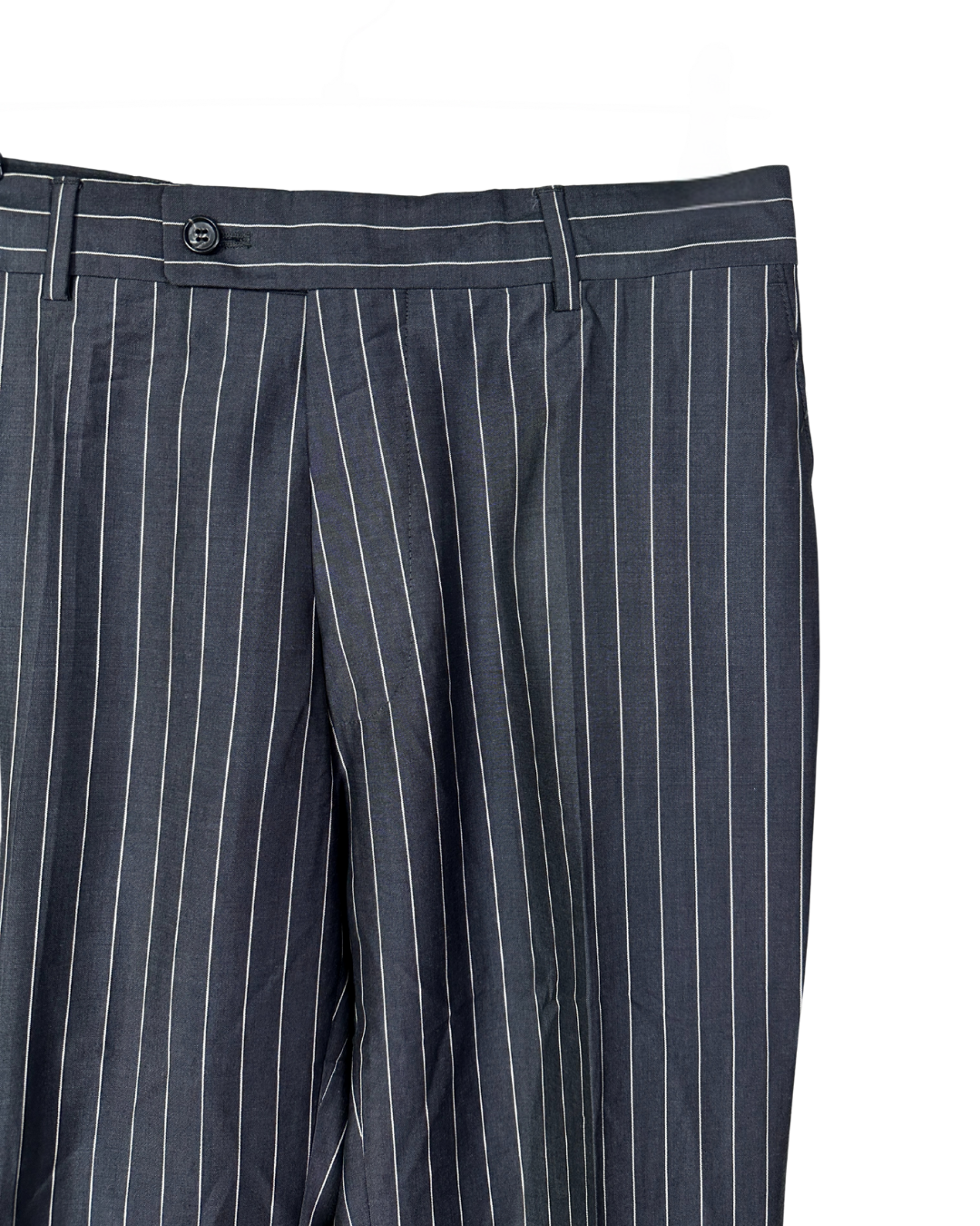 Vintage Strellson Pinstripe Full Suit - Size 48