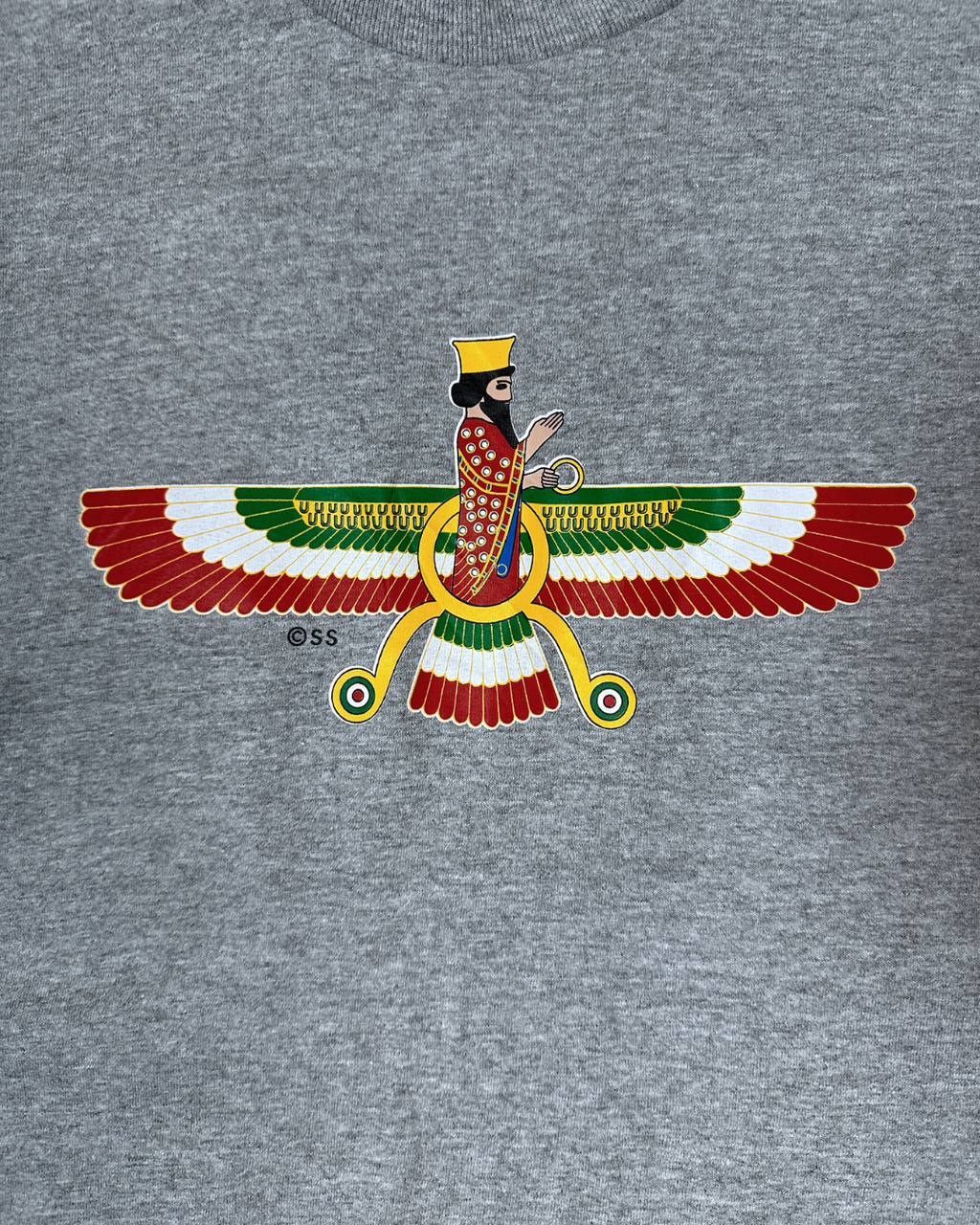 Alstyle AAA Persian Faravahar Graphic T-Shirt