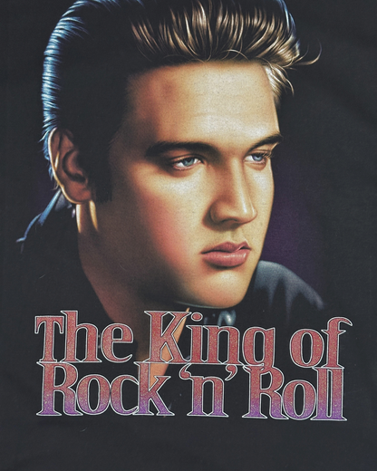 Rockatees Elvis Presley The King of Rock 'n' Roll Graphic Tee 2XL