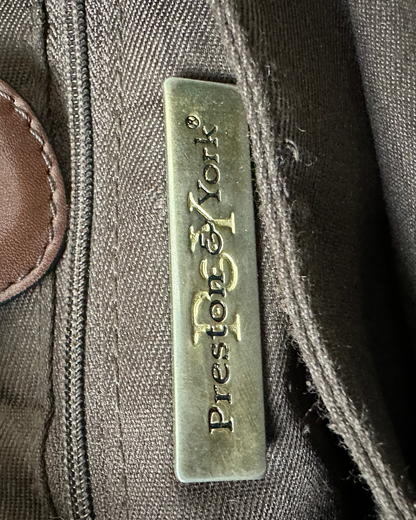 Preston & York Hand Woven Leather Hobo Bag