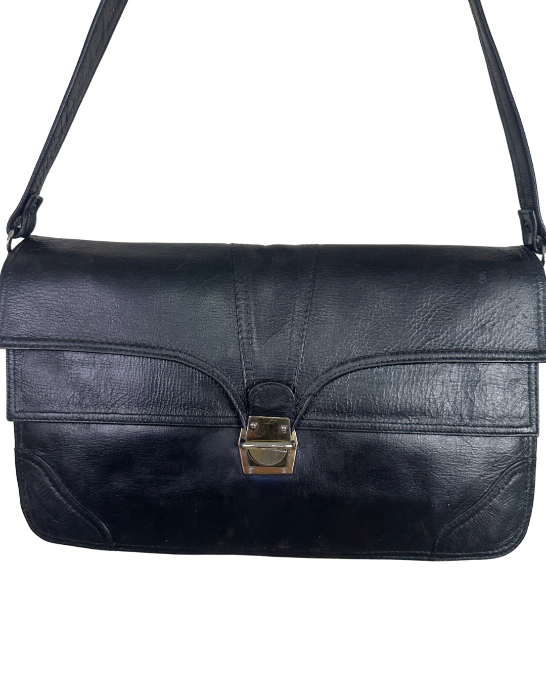 Vintage Genuine Leather Shoulder Bag