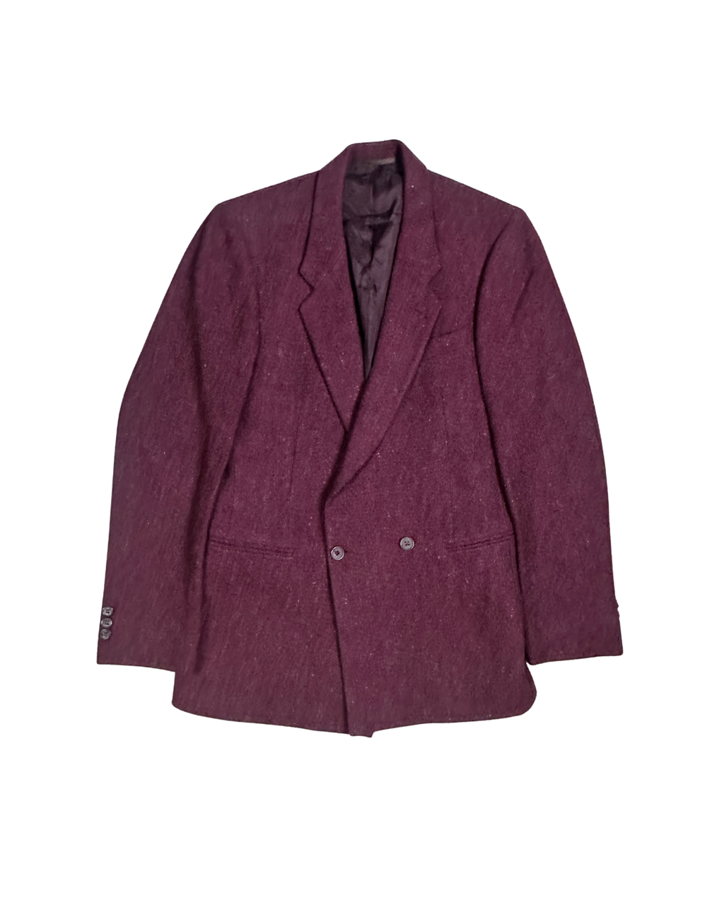 Vintage Bunschoten Pure Virgin Wool Double Breasted Blazer