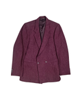 Vintage Bunschoten Pure Virgin Wool Double Breasted Blazer