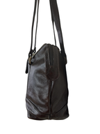 Vintage Brown Genuine Leather Shoulder Bag