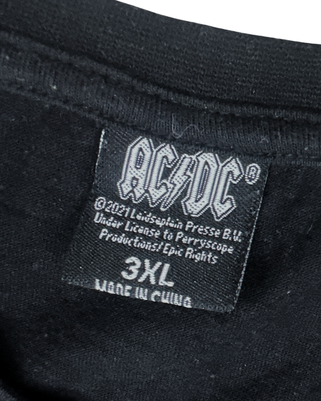 AC/DC Graphic T-shirt - 3XL