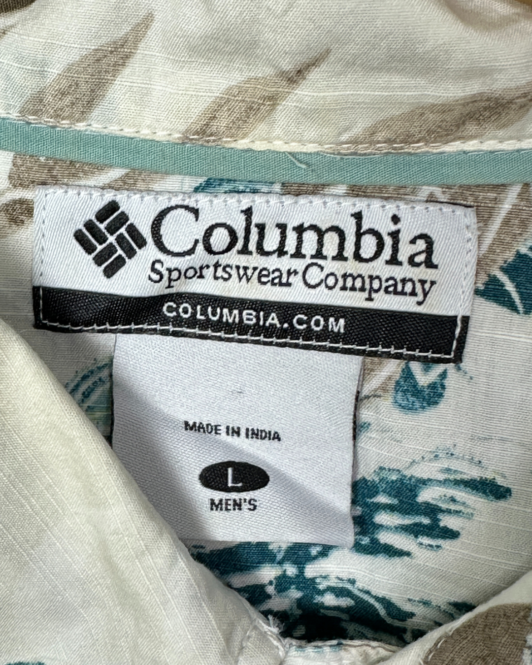 Columbia Hawaiian Shirt Large