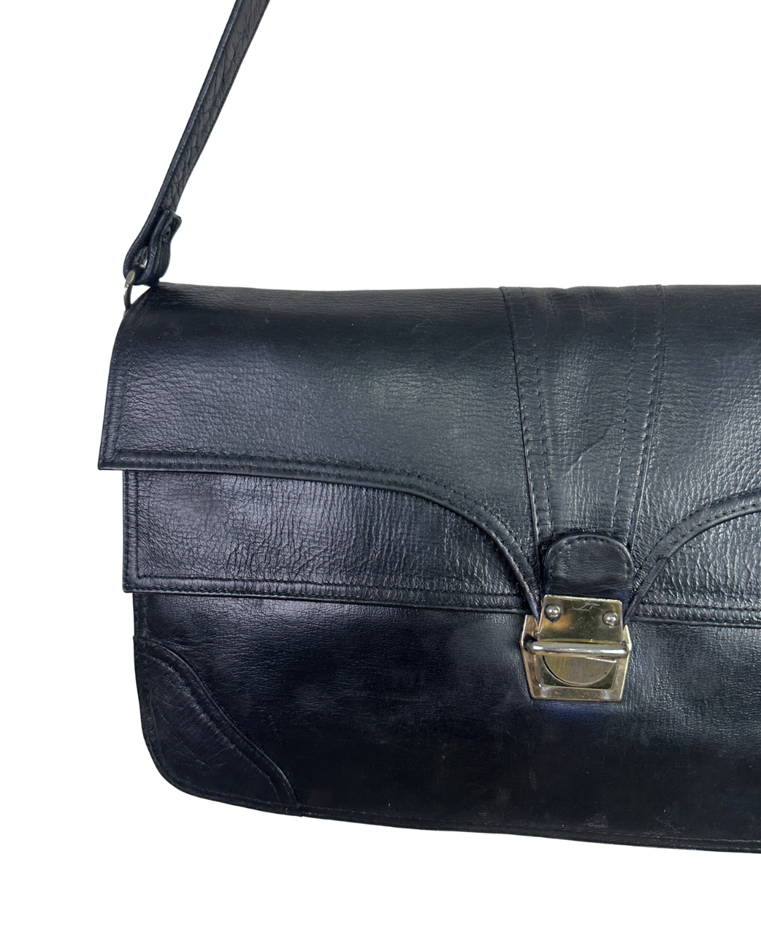 Vintage Genuine Leather Shoulder Bag