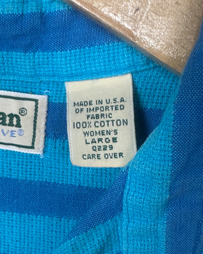 L.L. Bean Striped Shirt -  Women's Large