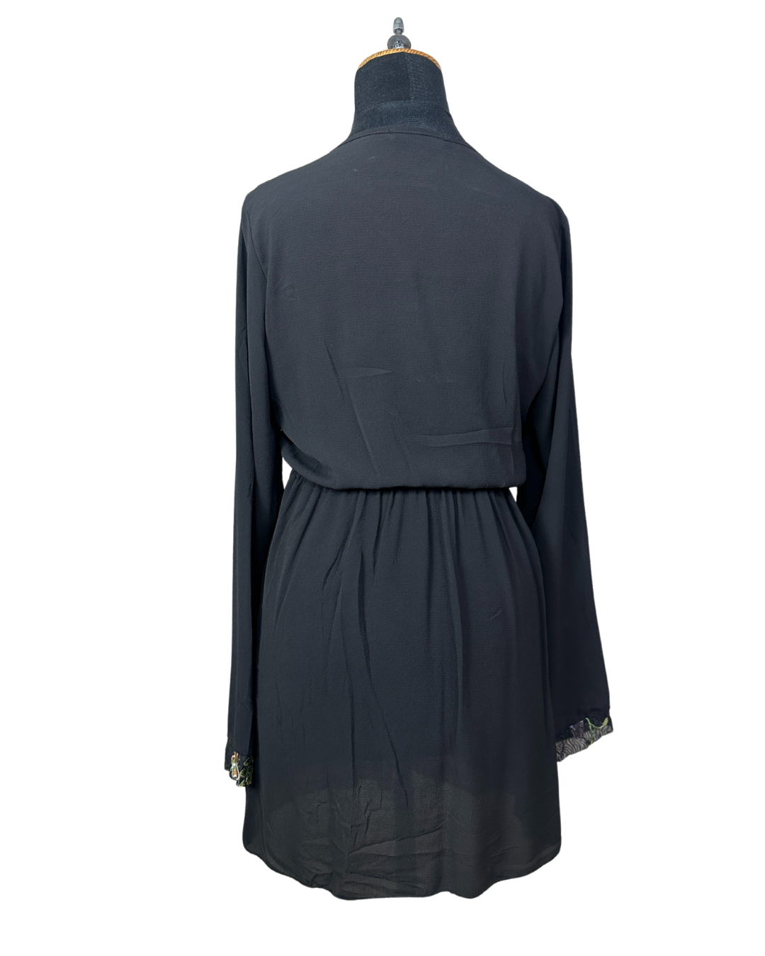 Piazza Italia Embroidered Mesh Overlay Dress