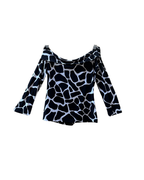 Y2K Pop star Off Shoulder Blouse - Medium