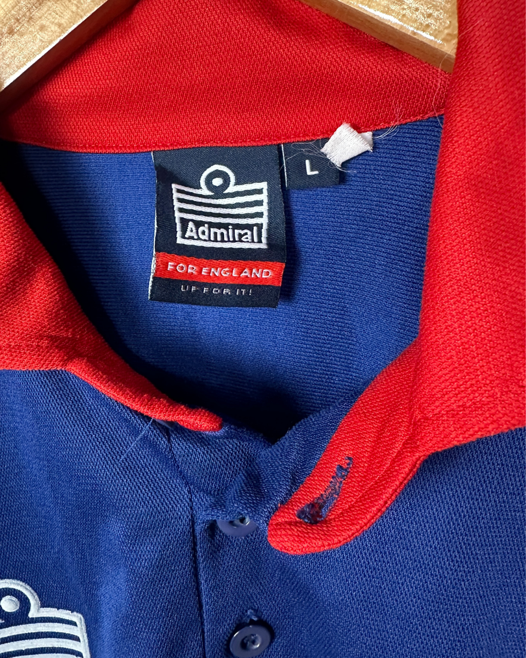 Vintage 2000 Admiral England Cricket Jersey Large