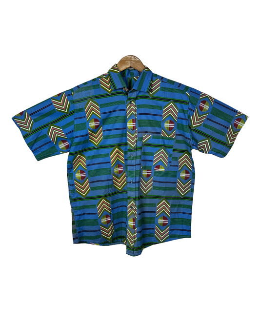 Geometric Print Shirt - Large
