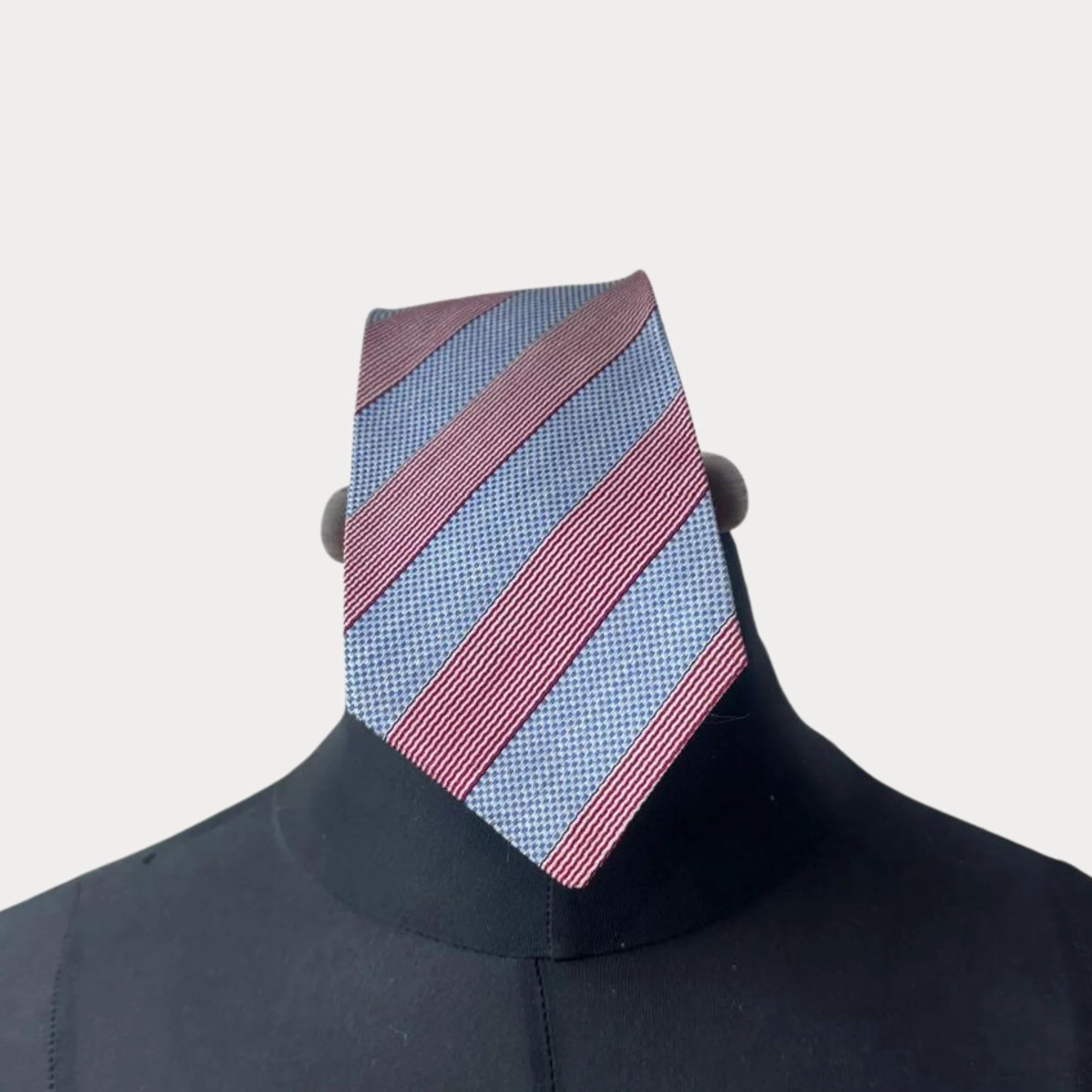 Striped Silk Necktie 8.5 cm
