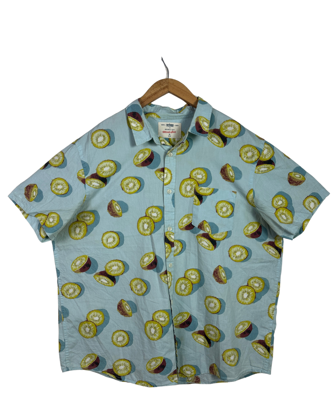Kiwi Pattern Shirt 2XL