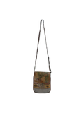 Stamped Leather Colombia Medellin Crossbody Flap Bag