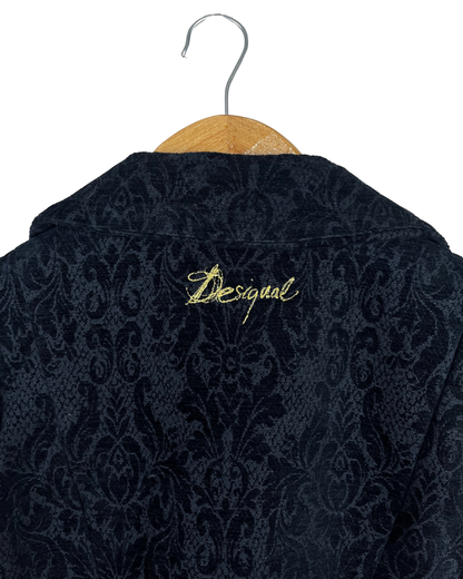 Desigual Women's Floral Pattern Coat - EU 36