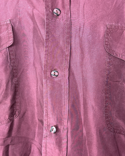 Main Street Silk-Blend Shirt XL
