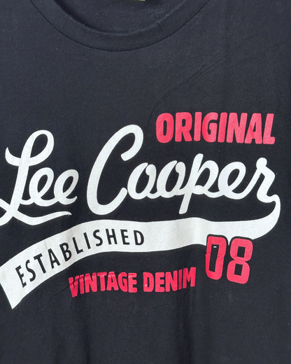 Lee Cooper Graphic T-shirt Large