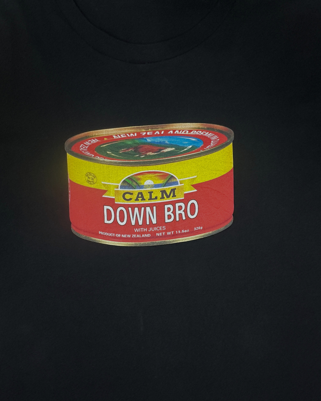 Calm Down Bro Graphic T-shirt - XL