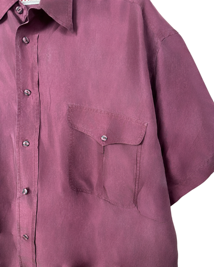 Main Street Silk-Blend Shirt XL