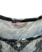 Y2K Miss Etam Sequinned Top - 2XL