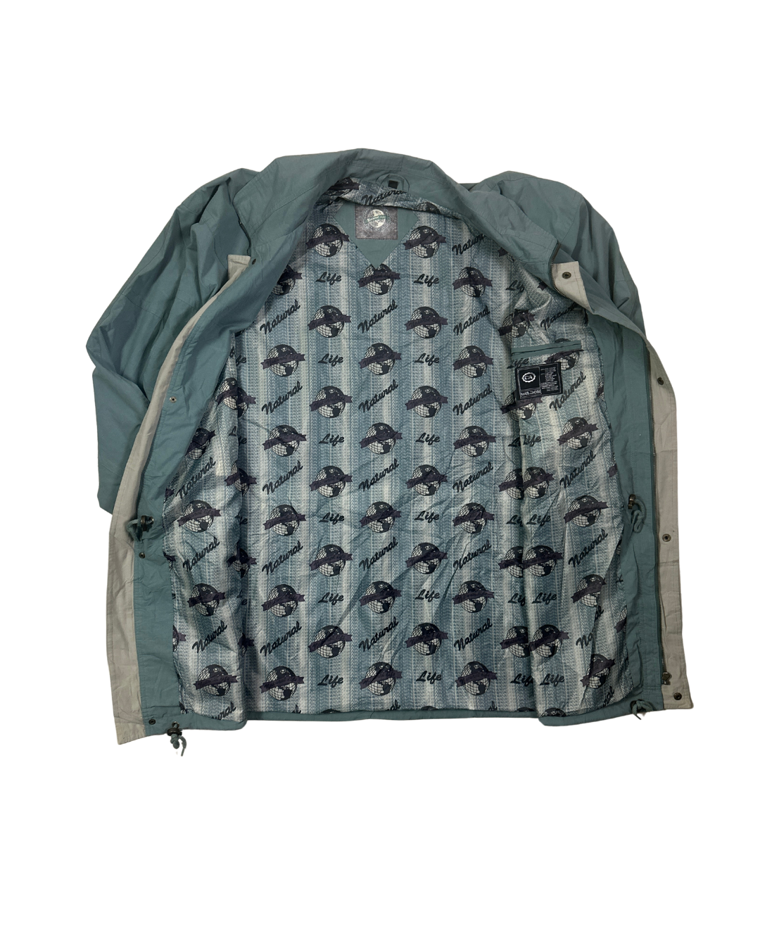 Vintage Natural Life Blue Utility Jacket
