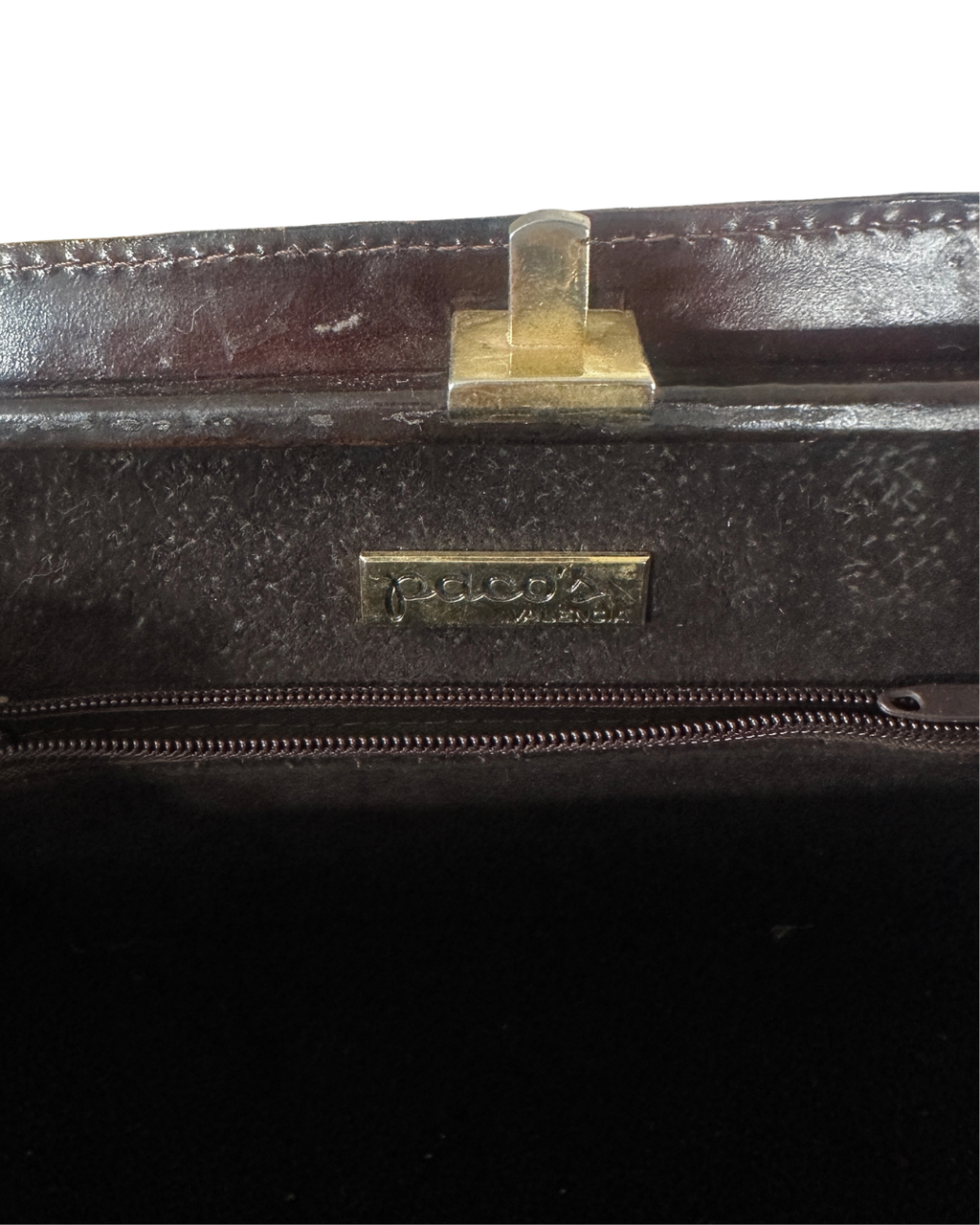 Vintage 1960s Paco's Valencia Crocodile Leather Crossbody Bag