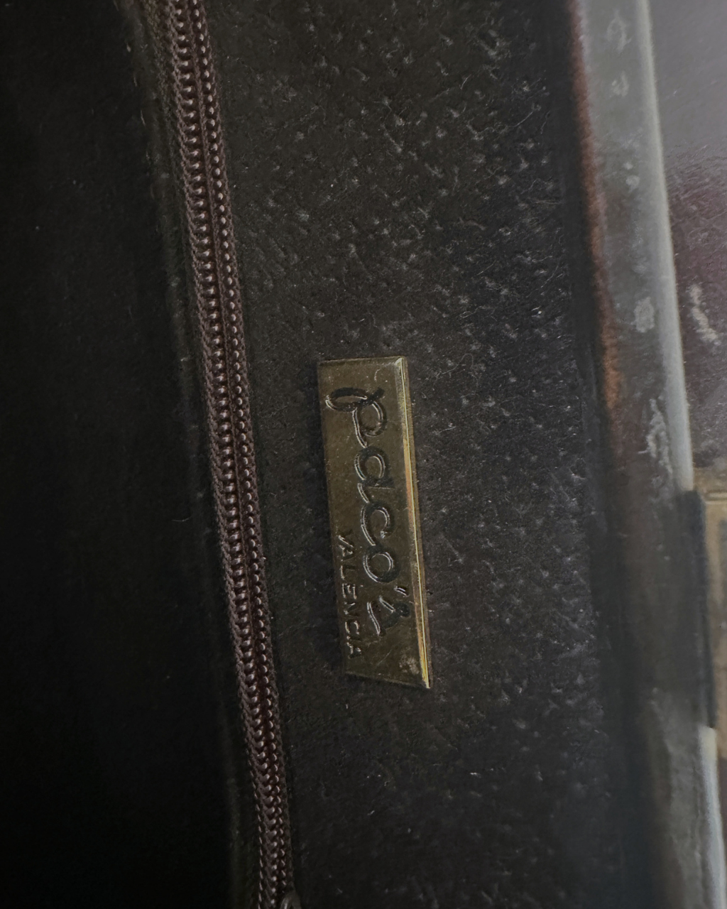 Vintage 1960s Paco's Valencia Crocodile Leather Crossbody Bag