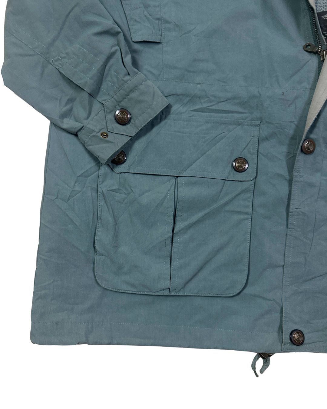Vintage Natural Life Blue Utility Jacket
