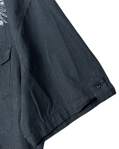 Refuse Resist Graphic Shirt – Pinstripe Eagle Print XL