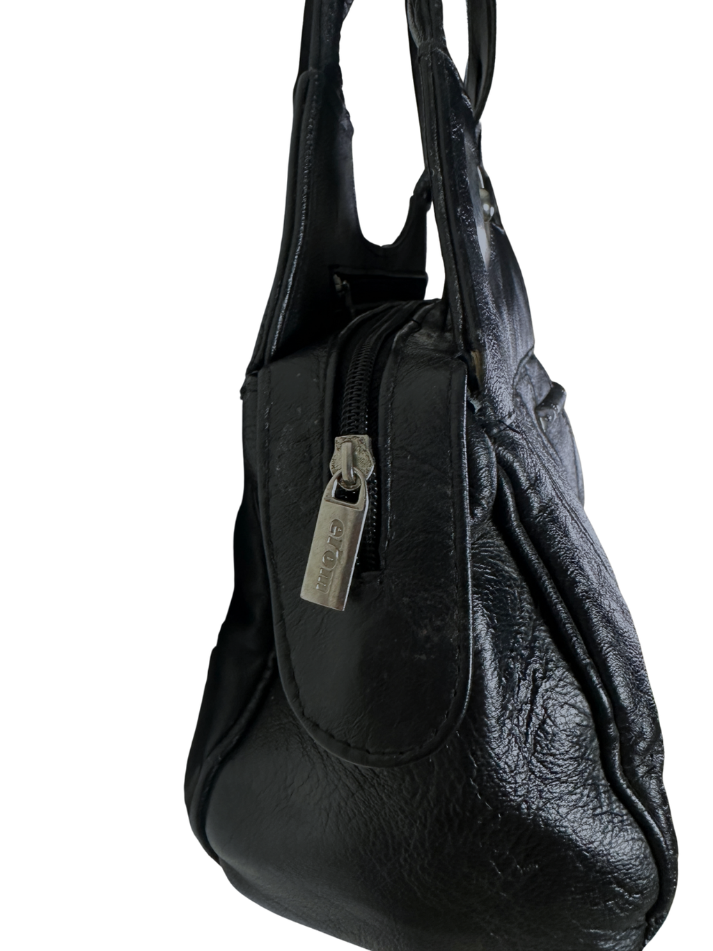 Vintage Erom Genuine Leather Shoulder Bag
