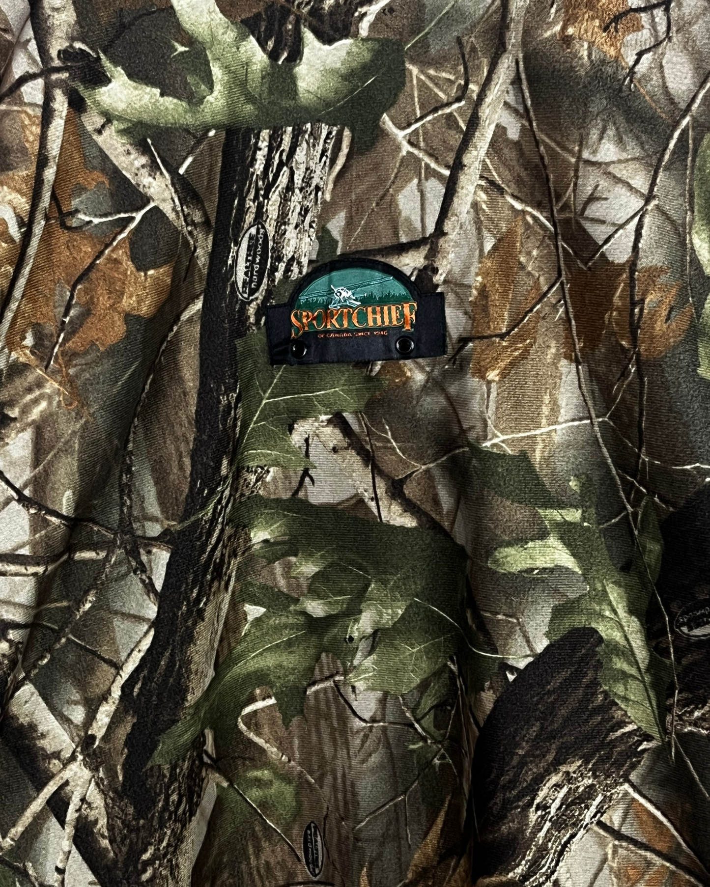 Sportchief Fleece-lined Camo Hunting Jacket - 2XL