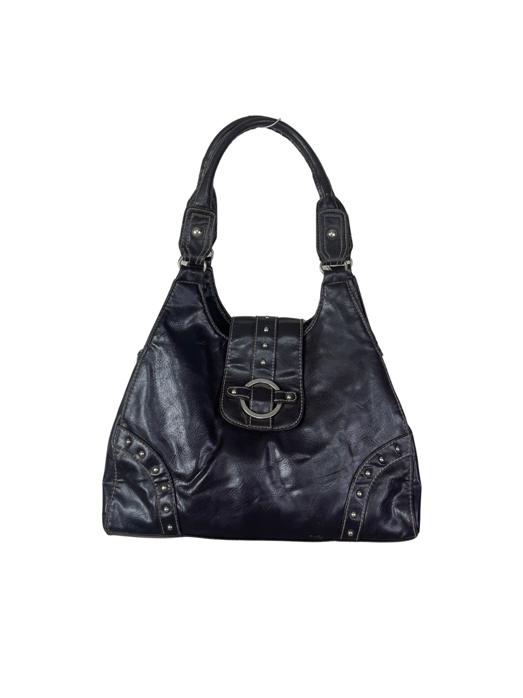 Vintage Dark Brown Genuine Leather Bag