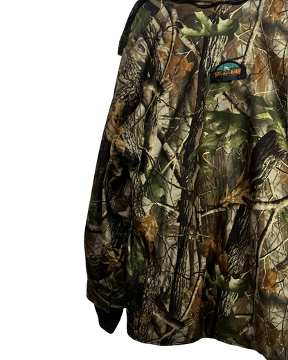 Sportchief Fleece-lined Camo Hunting Jacket - 2XL