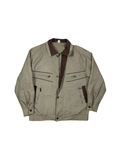 Vintage Two-Tone Utility Bomber Style Jacket - XL